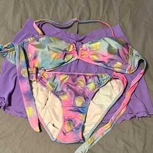 VENUS Pink and Purple Bikini Set